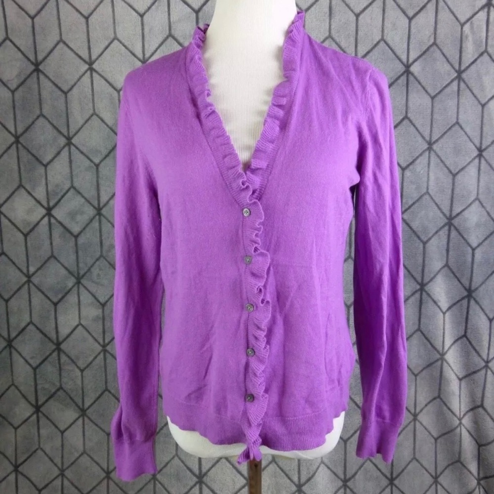 Lauren Ralph Lauren purple cardigan